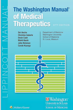 The Washington Manual of Medical Therapeutics, 37th Edition