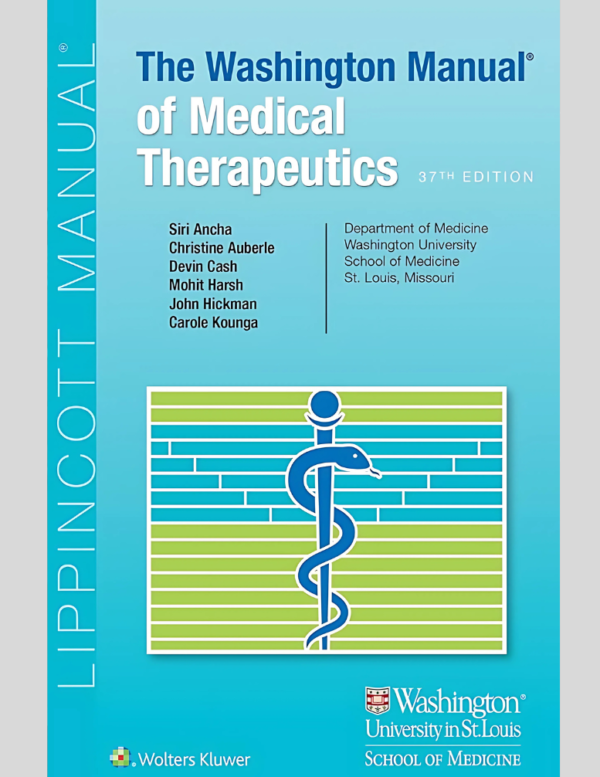 The Washington Manual of Medical Therapeutics, 37th Edition